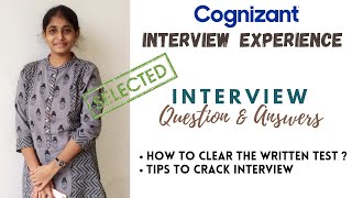 Cognizant latest interview Experience 2022 | CTS interview | TR & HR Interview questions | Genc screenshot 5