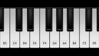 #181 تعليم عزف اغنية تعب الشوق - جوزيف عطية | على بيانو الجوال 