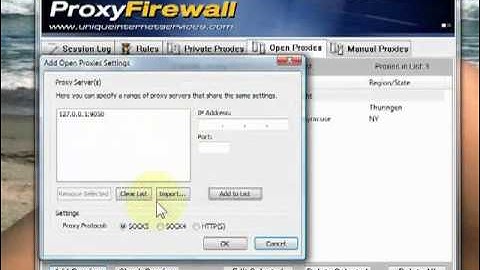 How TO Setup Tor Proxy Network to Run Through ProxyFireWall