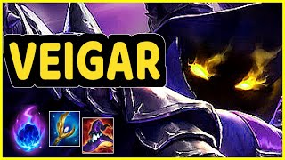 VEIGAR VS XERATH MID GAMEPLAY