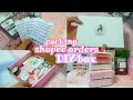 studio vlog #18 ✨ packing shopee orders 🛒 making DIY box 📦 Lexthetic PH