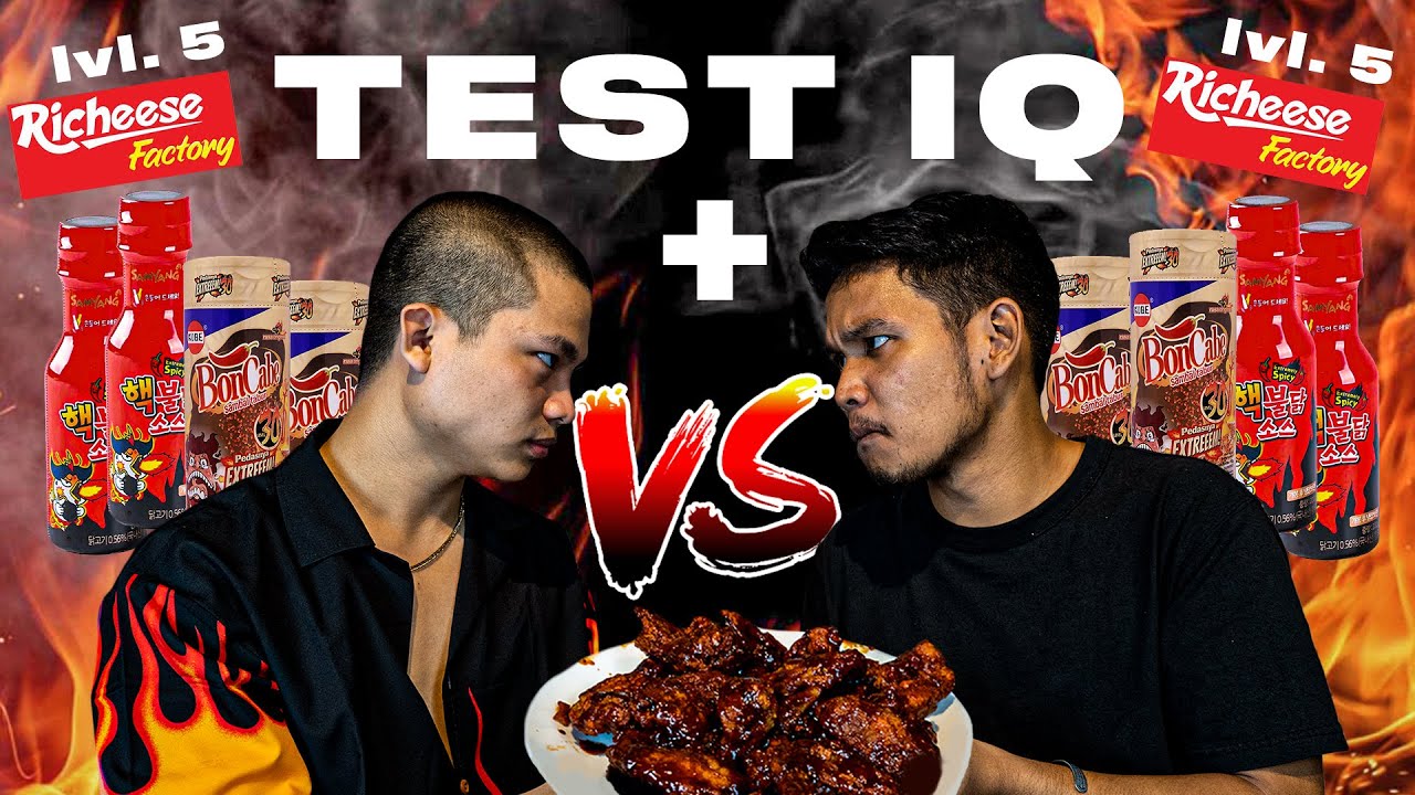 MISI EXTREME: TEST KEPINTARAN BOTAKTIKTOK + AYAM RICHEESE+SAMYANG NUCLEAR+BONCABE Lv 30 ft 