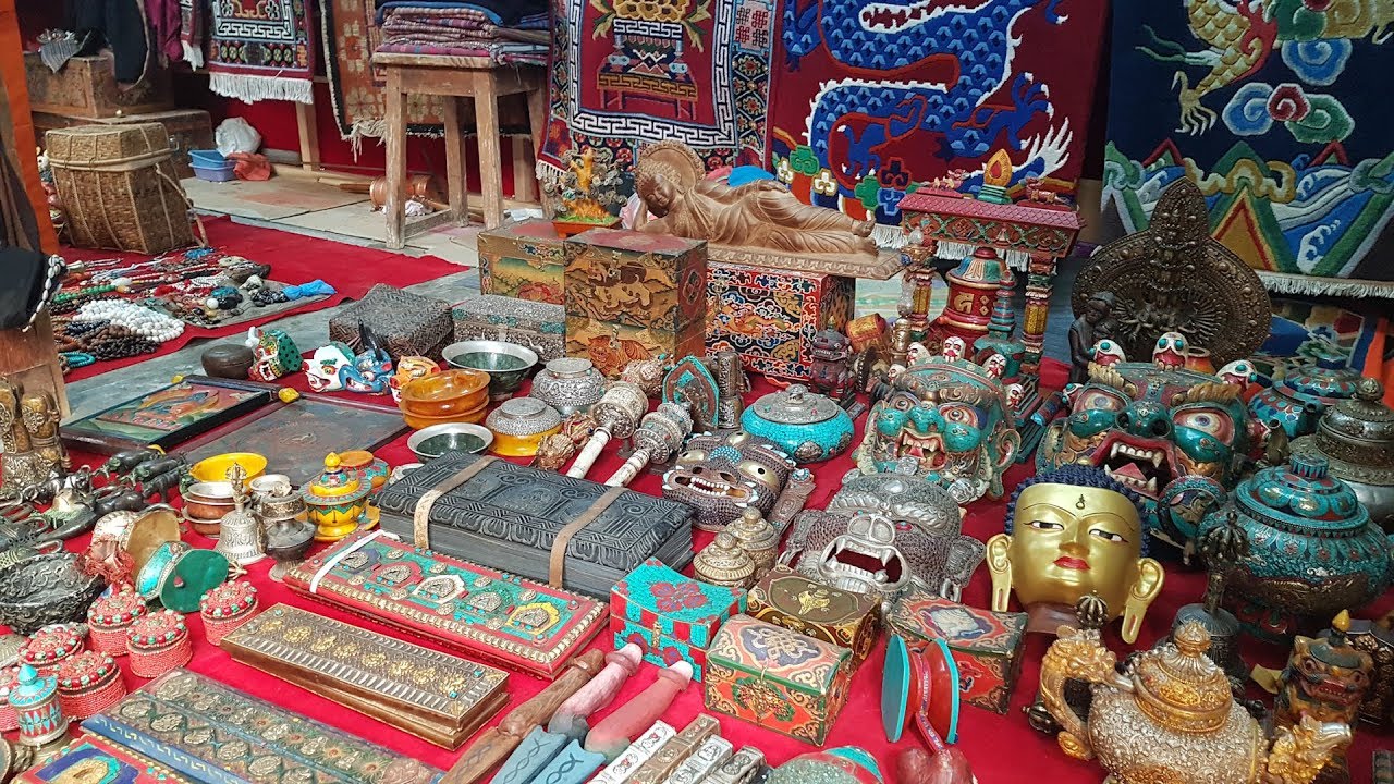 Handicrafts Market in Thimphu