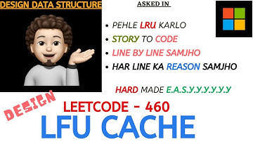LFU Cache - (Microsoft)  :  Explanation➕Live Coding