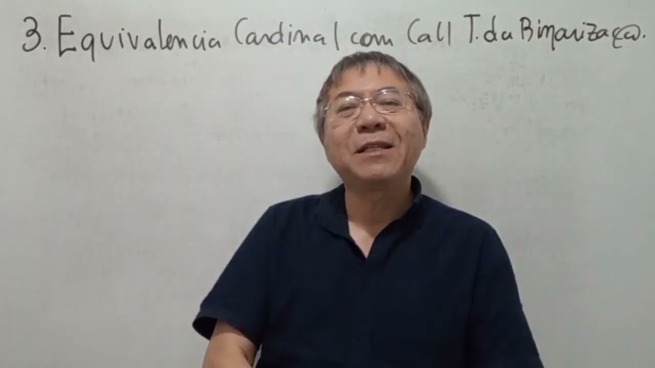 3. Equivalência Cardinal Com Call . Booster 1:2 . Teoria da Binarização 