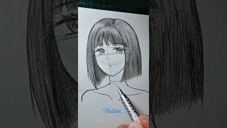 I Draw A Cute Girl drawing manga anime howtodraw drawingtutorial easydrawing art