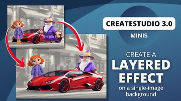CreateStudio: Create Layer from Single-Image Background (Mini Tutorial)