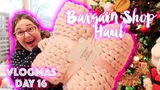 Bargain Shop Haul December 2019 - Poundland, Primark, Home Bargains & Tiger || Vlogmas Day 16