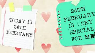 24 February Birthday Status