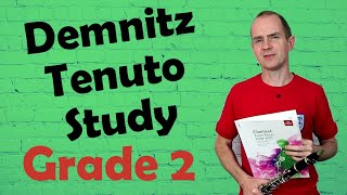 TENUTO STUDY No.9 IN G – Grade 2 Clarinet ABRSM C:1 – Demnitz Elementary School – tutorial etc