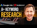 Google ads keyword research tutorial for ppc  find unique keywords  destroy your competition