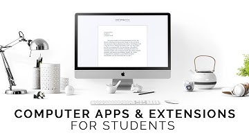 the best apps + extensions for students 💻 productivity, new tab pages, saving $$$