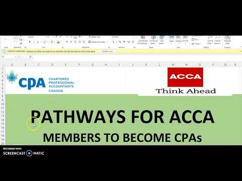 CPA and ACCA: Pathways for ACCA members to become CPAs