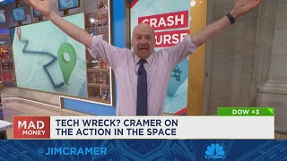 Jim Cramer on how Roku stock's decline exemplifies the turmoil in tech