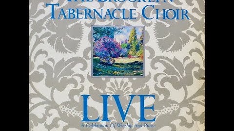 When He Was On The Cross (I Was On His Mind)-The Brooklyn Tabernacle Choir