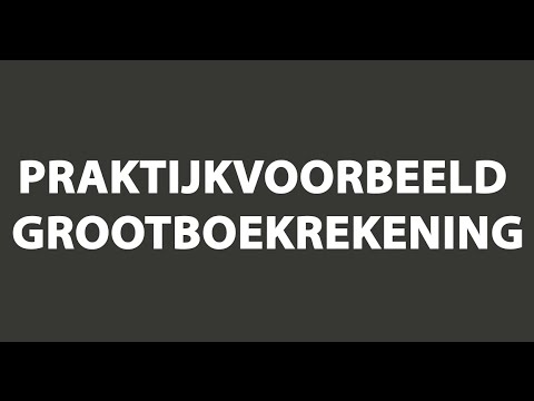 Video: Hoe U Een Verkoopgrootboek Bijhoudt?