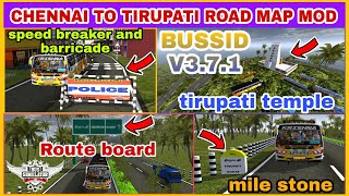 Chennai to tirupathi mountain road map mod for bussid v3.7.1 # bussid tirupati temple mod download screenshot 1