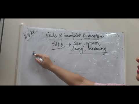 Verbs of incomplete predication - YouTube