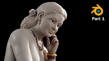 Likeness Sculpting | Sculpting a Full Female Character | Blender | Part 1