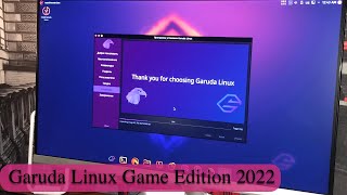 Garuda Linux Game Edition 2022 - игровая система. Установка и обзор. Arch Linux KDE Plasma