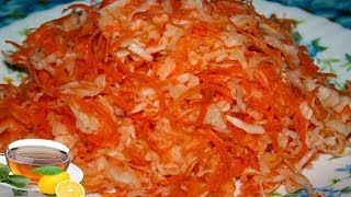 Хрустящая и вкусная квашеная капуста в банках Хрустящая и вкусная квашеная капуста в банках