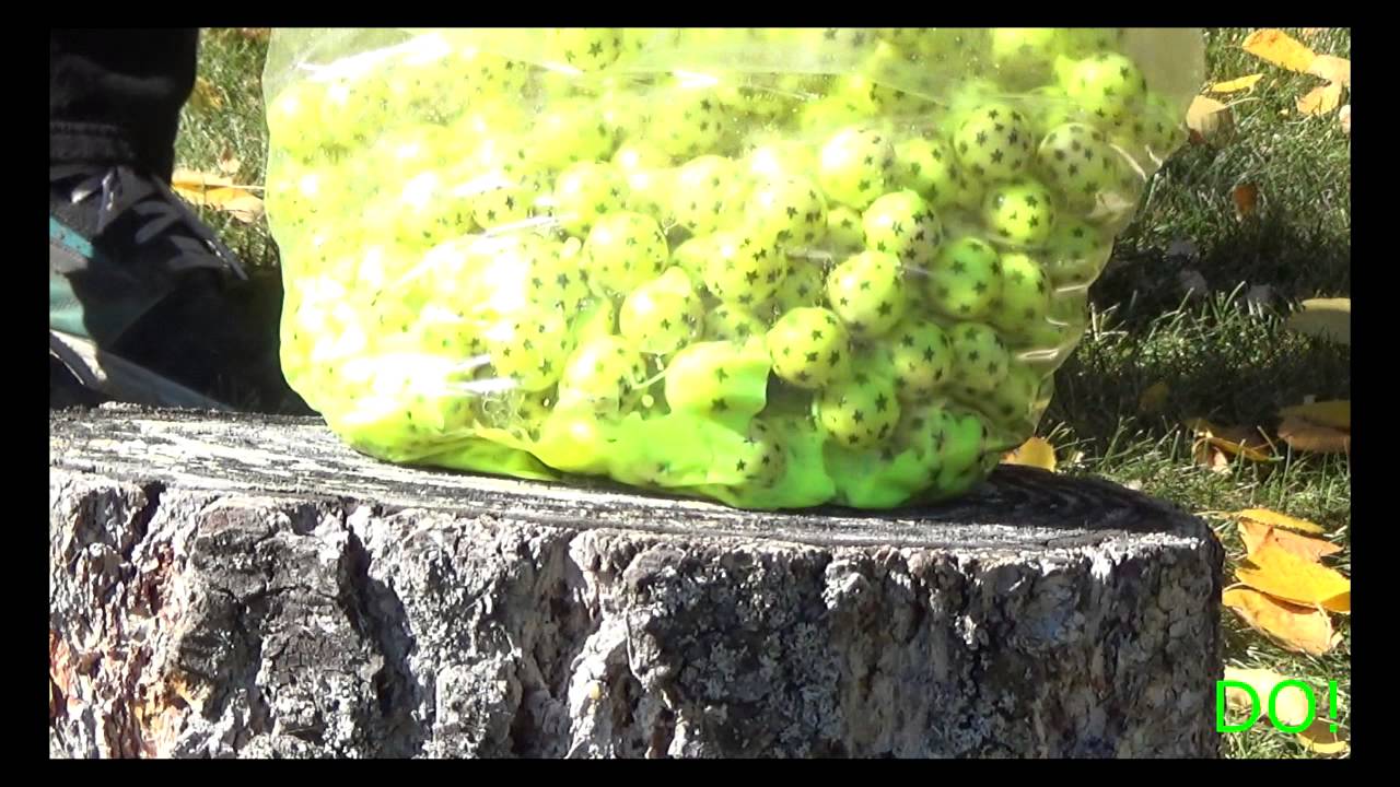 What to do with bad/old paintballs YouTube