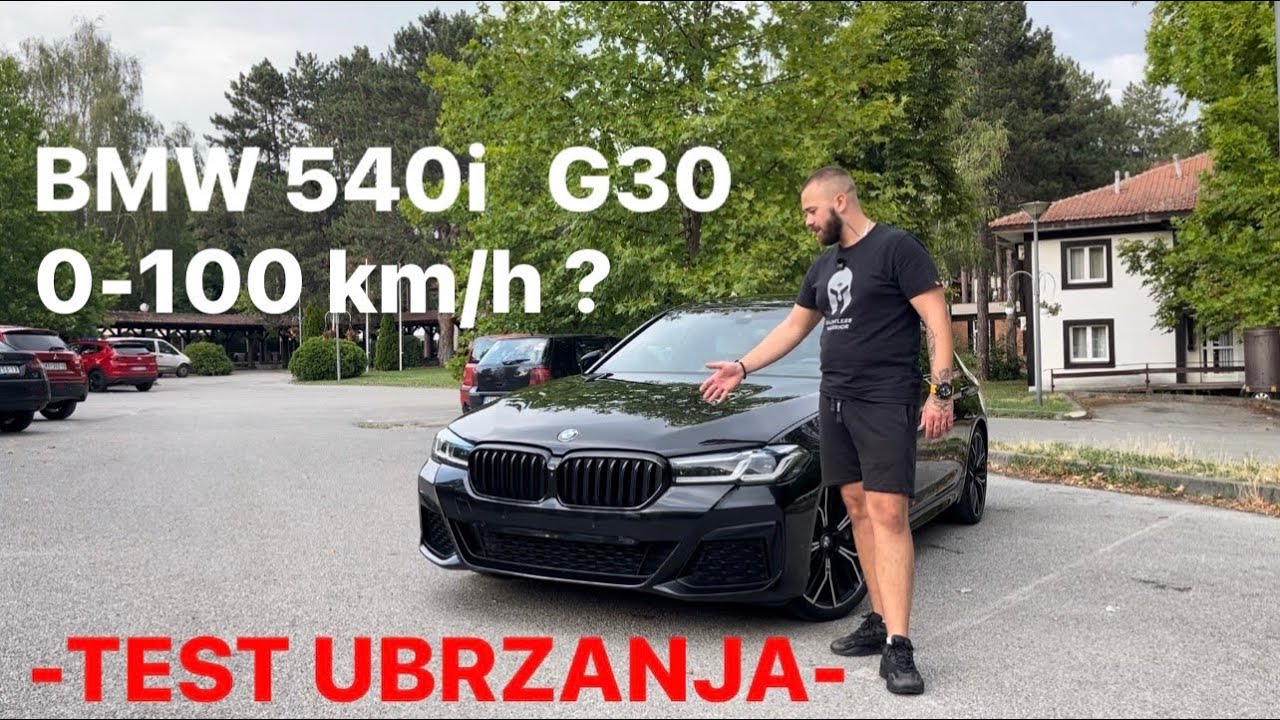 BMW 540i G30 – TEST UBRZANJA 🚀 Moćna kombinacija luksuza i performansi na jednom mestu!