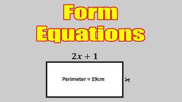 Learn how to Form and Solve Equations #formingandsolving #equations #solveequations
