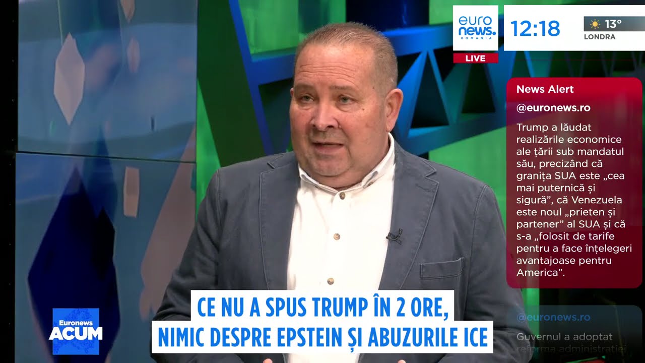 Ce a omis Donald Trump în două ore de discurs: tăcerea despre dosarele Epstein și abuzurile ICE Ce a omis Donald Trump în două ore de discurs: tăcerea despre dosarele Epstein și abuzurile ICE