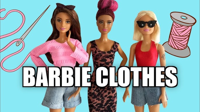 DIY Barbie Clothes How to make patterns 👚 DIY Ideas For Barbie