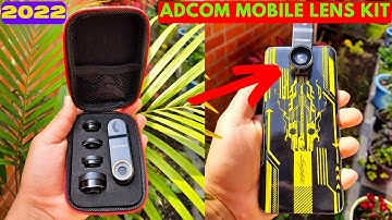 Adcom 5 in 1 Lens Kit | Unboxing and Review | 2022