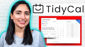Tutorial Tidycal para AGENDAR CITAS | Como programar reuniones con Tidycal