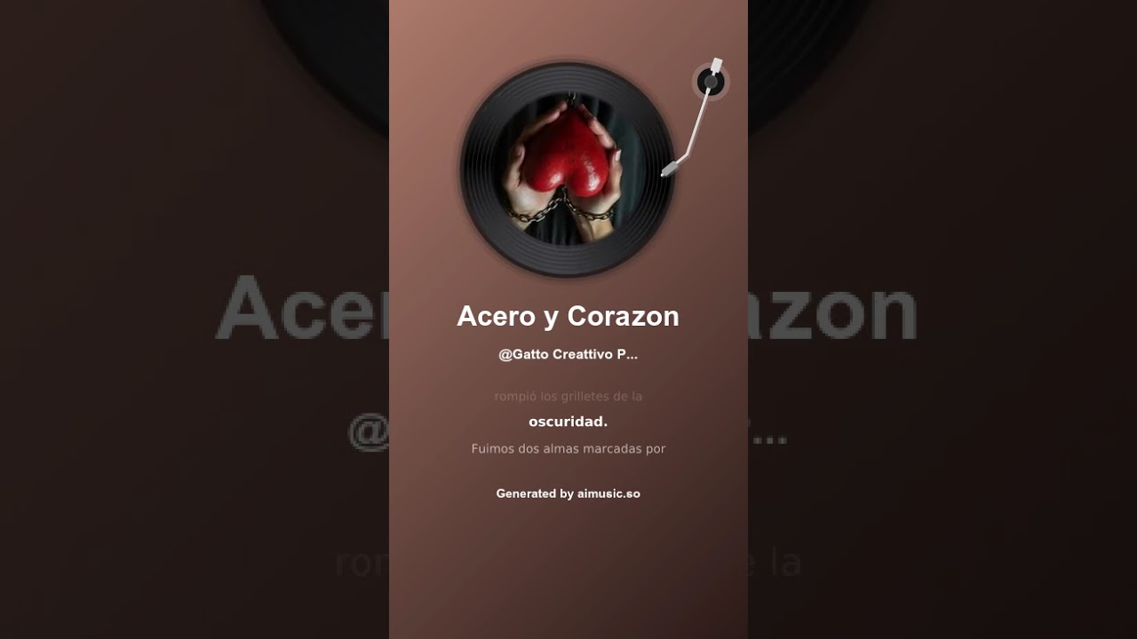 Acero y Corazon - Gatto Creattivo - 2026