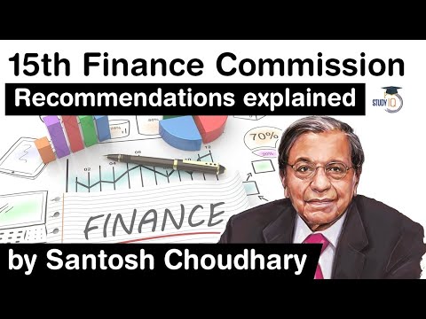 15th Finance Commission Recommendations - Key recommendations in the report for 2021-26 #UPSC #IAS