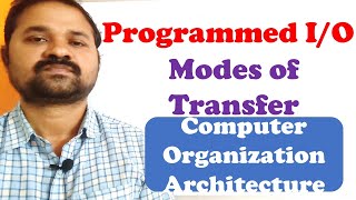 Programmed I/O - Modes of Transfer - Computer Organization Architecture - Input Output Organization