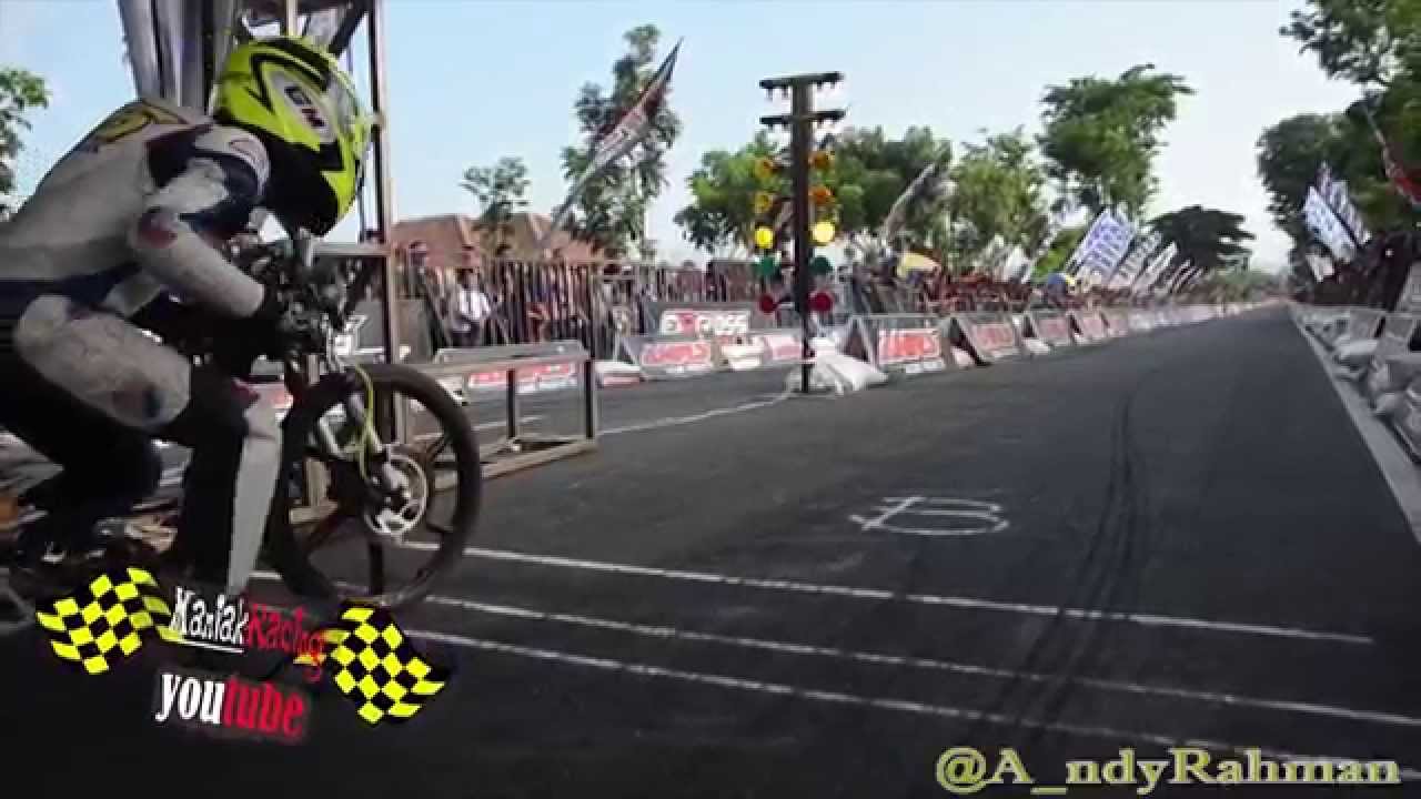 Drag Bike 2015 EKO KODOK TRIK JITU Eko Kodok Dalam Lampu Start