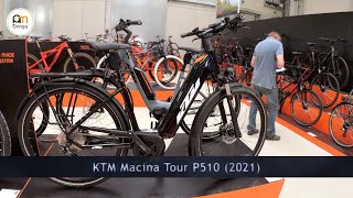 Ktm Macina Tour P510 2021 Trekking Pedelec Komfort Vázzal - Ambringa Ebike Videók