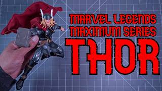 Hasbro Marvel Legends MAXIMUM SERIES THOR!! POSING!! SCALE!! IN HAND LOOK!! IT ANY GOOD?! LET'S GO!!