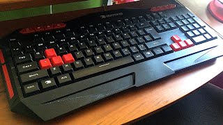 My sister's keyboard broke, so I built her a new one