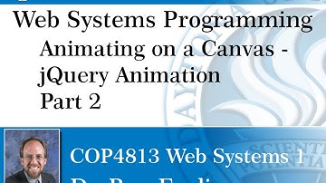 Web Programming - Javascript - Animating on a Canvas - Part 2