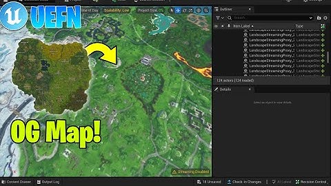 How to Make the OG Map in UEFN! (Part 1)