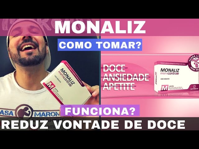 VitaminStore - MONALIZ da Sanibras Medicamentos e Nutrição & Monaliz - Meu  Controle! Seus Benefícios: - Reduz a Vontade de Comer Doces - Reduz o  Apetite - Reduz a Ansiedade - Regula