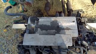 Mercedes vito w638 Снятый силовой агрегат М111 бензин 2.3 АКПП ZF4HP20 Mercedes vito w638 Снятый силовой агрегат М111 бензин 2.3 АКПП ZF4HP20