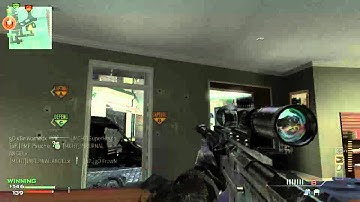 Mw3 AS50 Sniper streak