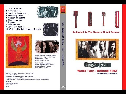 Toto - Live in Holland 1992 - YouTube