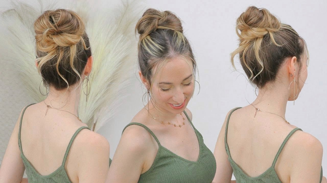 HIGH MESSY BUN TUTORIAL ~ CHIGNON ALTO SPETTINATO | Silvia Viscardi