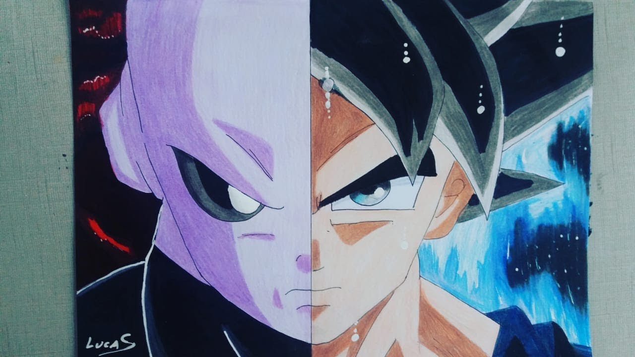 Desenhando e colorindo o VEGETA ULTRA EGO Somente Em Live #7 ( Dragon ball  Super ) 