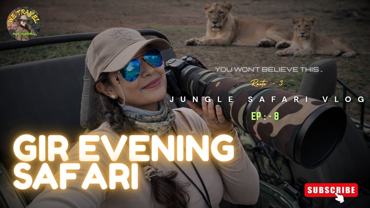 What Made This Jungle Safari So Special? ↑ SASAN GIR EVENING SAFARI - Ep : 8 ↑ 