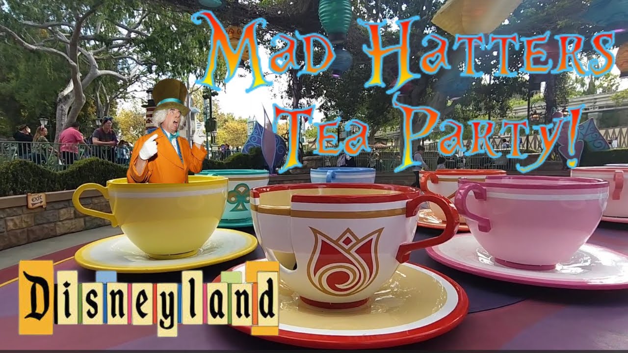 Teacups at Disneyland How Fast Can You Spin? disneyland shorts YouTube