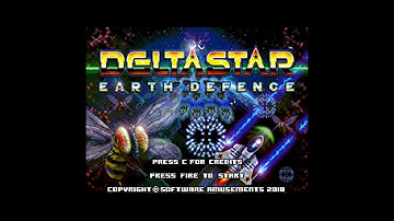 DeltaStar Earth Defence - ZX Spectrum Next game